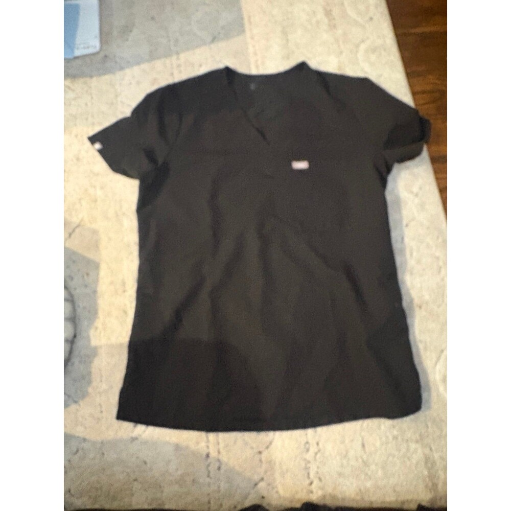 Black Figs Technical Collection V-neck Scrub Top